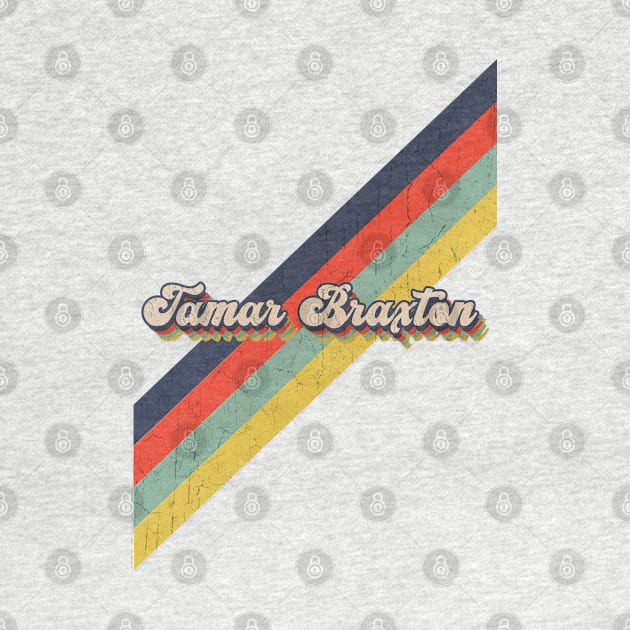 retro vintage color Tamar Braxton by HarryMarket